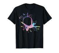 Aerialist Colorsplash Anneau d'antenne pour Enfant Lyra T-Shirt Graphique avec Valeur