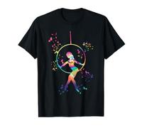 Aerialist Colorsplash Anneau d'antenne pour Enfant Lyra T-Shirt Graphique avec Valeur