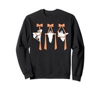 Aérien Fantôme Soie Danse Aérien Arc Aérien Yoga Halloween Sweatshirt