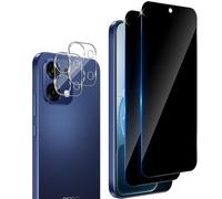 Aerku 2 Pièces Anti-Espion Protecteur D'écran pour Oppo A6 Pro, Privacy Verre Trempé Membrane, 9H Dureté Anti-Spy Protection écran de Confidentialité, Anti-Peeping Film
