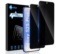 Aerku 2 Pièces Verre Trempé Anti-Espion Couverture Complète pour Samsung Galaxy S25 Plus 5G, Dureté 9H Film Protection écran de Confidentialité, Anti-Trace Anti-Spy Privacy Protecteur