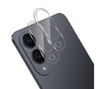 Aerku Caméra Verre Trempé Protecteur pour Samsung Galaxy S25 Edge, 9H HD Transparent Ultra Résistant [Couverture Tout] Caméra Film en Verre Trempé Protection écran - 2 Pièces