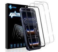 Aerku Mat Verre Trempé pour iPhone 17 Pro Max 6,9 Zoll, 2 Pièces Film Protection écran Matte Anti-Reflet et Anti-Traces de Doigts, 9H Vitre Protecteur