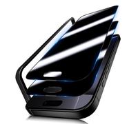 Aerku Premium 360° Anti Espion Verre Trempé pour iPhone 16 Pro Max, 9H Couverture Complète Verre de Protection Privacy Film, Sans Bulles Intimité Protection écran pour iPhone 16 Pro Max, 2 Pièces