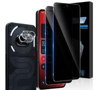 Aerku Verre Trempé Anti-Espion Couverture Complète pour Nothing Phone 2A 5G avec HD Caméra Arrière Protecteur [2+2 Pcs], Dureté 9H Privacy Film Protection écran de Confidentialité