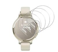 Aerku Verre Trempé Compatible avec Garmin Lily 2 Active, 3H HD Ultra Sans Bulles Résistant Protection écran [4 Pièces], Haut Définition Flexible TPU Film Protecteur d'écran - Transparent