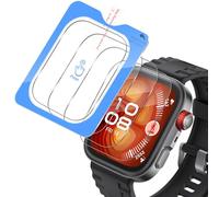 Aerku Verre Trempé pour Huawei Watch Fit 4 PRO [3 Pièces], 9H Sans Bulles HD Ultra Résistant Protection écran Film en Vitre Trempé Protecteur d'écran [Transparent]