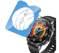 Aerku Verre Trempé pour Huawei Watch GT5 GT 5 46mm/Watch GT 5 Pro 46mm [3 Pièces],9H Protection écran Film avec Une Aide Au Positionnement pour l'installation, Anti-Poussière Sans Bulles Vitre Trempé