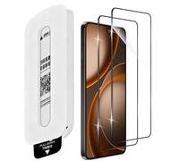Aerku Verre Trempé pour Oppo Find X9 Ultra, 2 Pièces Ultra HD Protection Écran, Dépoussiérage Automatique, Installation Rapide, Dureté 9H Protection D'écran, Sans Bulles, Anti-rayure Vitre Trempé