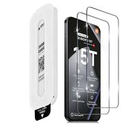 Aerku Verre Trempé pour Xiaomi Mi 15T Pro/15T 5G [2 Pièces] | [Auto-Installable] Sans Bulles 9H HD Ultra Résistant Protection écran Film en Vitre Trempé Protecteur d'écran [Transparent]