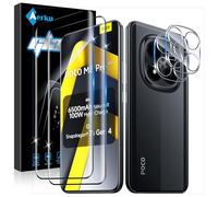 Aerku Verre Trempé pour Xiaomi Poco M8 Pro 5G, 2 Pièces 3D Ultra HD Protection Écran et 2 Pièces Caméra Protecteur, 9H Dureté, Sans Bulles Film Protection D'écran, Anti-rayure