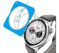 Aerku Verre Trempé pour Xiaomi Watch S4 [3 Pièces],9H Dureté Protection écran Film avec Une Aide Au Positionnement pour l'installation, Anti-Poussière Sans Bulles Vitre Trempé