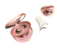 Aerliss Cils magnétiques, avec applicateur, cils magnétiques, aspect naturel, réutilisables, pas de colle ou de liner nécessaire