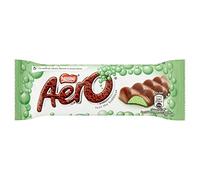 Aero - Barre de chocolat à la menthe Bubbly - lot de 6 barres de 40 g