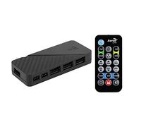 Boîtier PC - AEROCool - H66F - Noir - 6 Ports pour ventilateur - 2 Ports ARGB 5V