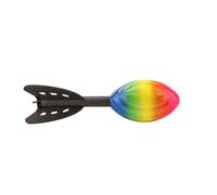 Aero Hurler - PU Soft Whistle Throw Rocket avec Queue | Flight Grip Optimiser la Queue d'optimisation | Football en Mousse aérodynamique Longue Durable | Siffler Les faveurs Amusantes en Plein