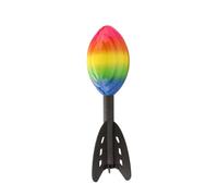 Aero Uhling Mousse Balle - Queue Sports récréatifs, Son siffleur Portable Jouet de Lancement | Garçons de Longue Durée Girls Adable Games, Balle pour la Plage de l'Aire de Jeux pour