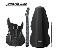 AeroBand guitare électrique corde en Silicone indolore voyage tout-en-un 9 Styles sonores basse acoustique avec haut-parleur Microphone Only Guitar White
