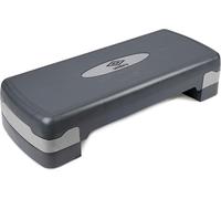 Aérobic Stepper - Step Fitness Réglable En Hauteur 10-15 Cm - Stepper Fitness Appartement Max. 150 Kg - Revêtement Antidéperant - Plastique - Gris