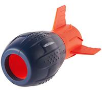 Aerobie Super Sonic Fin Catch Football Jouet d'extérieur en matériau Souple pour Enfants et Adultes à partir de 8 Ans Bleu/Orange