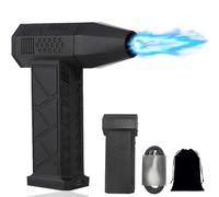 Aeroblast™ Powerful Mini Air Blower,150000rpm Electric Air Duster,Cordless Rechargeable High-Speed Air Blower,3-Gear Adjustable Jet Dry Blower for Keyboard,Pc,Car,Air Bed and Home Cleaning (Black)