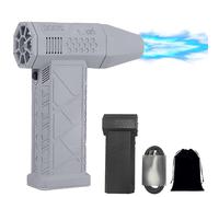Aeroblast™ Powerful Mini Air Blower,150000rpm Electric Air Duster,Cordless Rechargeable High-Speed Air Blower,3-Gear Adjustable Jet Dry Blower for Keyboard,Pc,Car,Air Bed and Home Cleaning (Gray)