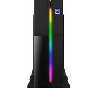 AEROCOOL ADVANCED TECHNOLOGIES Geh AeroCool Mini Playa Slim Black MicroATX/MiniITX o.N. - Midi/Minitower - Micro/Mini/Flex-ATX