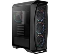 Aero One Eclipse - Tempered Glass Edition - tour - ATX - panneau latéral fenêtré (verre trempé) - pas d'alimentation - noir - USB/Audio