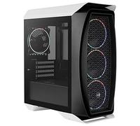 Aerocool AEROONEMINIECLIP, Boîtier PC Micro ATX, 4 Ventilateurs, 2 Panneaux, Blanc