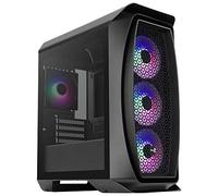Aerocool Aerooneminifrost, Boîtier PC Micro ATX, 4 Ventilateurs, 2 Panneaux, Noir