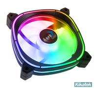 AeroCool Ventilateur de boitier Astro 12F RGB 12cm (Noir) - ACF3-AT10227.01