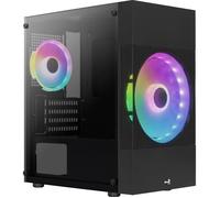 AEROCOOL Atomic Lite G Noir (V2) - Boitier sans alimentation - Mini tour - Format M-ATX