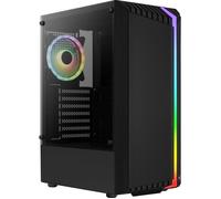 Boitier Moyen Tour ATX AeroCool Bionic-G avec panneau vitré (Noir)