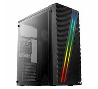 AeroCool Boîtier ATX Semi-Tour Streak RGB USB 3.0 Noir