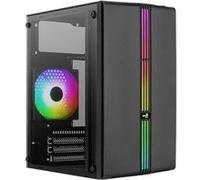 AEROCOOL Boitier Mini Tour Micro ATX Evo Mini RGB avec panneau vitré (Noir) G