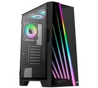 Boitier Moyen Tour ATX AeroCool Mirage V2 RGB avec panneau vitré (Noir)