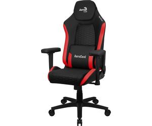 Aerocool CROWNBR Siège pour jeu vidéo Siège de jeu universel Siège rembourré Noir, Rouge