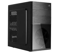Aerocool CS105BK, Boîtier PC Micro ATX et Mini-ITX, Ventilateur Frontal, Noir
