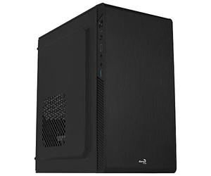AeroCool CS106 Micro ATX PC Case Brushed Aluminium USB 3.0 Black Compact