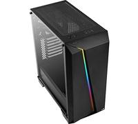 AeroCool CYLON PRO, boîtier RGB ATX PC, verre trempé, ventilateur 12 cm, Blanc ACCM-PB10013.11 Noir