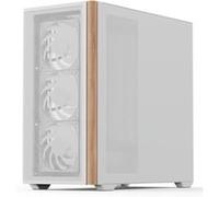 Aerocool D301A Mini Tower Blanc, Bois, boîtier pc