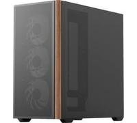 Boîtier PC Mini Tour - AEROCOOL - D301A - 4 Ventilateurs ARGB - Refroidissement Liquide - Design Maille Bois