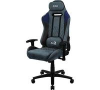 Aerocool DUKE, Chaise de jeu, AeroSuede Respirant, Dossier réglable, Bleu