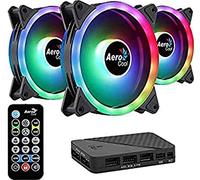 Ventilateur - AEROCOOL - Duo 12 Pro - Pack de 3 - 120mm A-RGB - 1000 TPM - 19,7 dBA