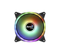 Aerocool - Ventilateur pour boîtier PC - Duo 14 ARGB - 140 mm, 1000 TPM, 23,2 dBA - Noir