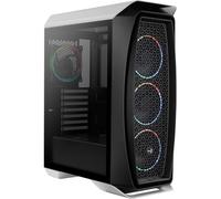 Aerocool Boîtier Moyen Tour ATX Aero One Eclipse RGB – Panneau vitré – Blanc