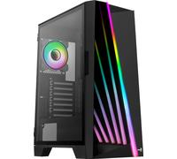 AeroCool Geh Midi Mirage (Black/Win/RGB)mi.ATX/ATX/ITX