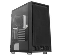 Aerocool GRAPHITEV1- Boîtier PC ATX Noir - Verre Trempé + Panneau MESH