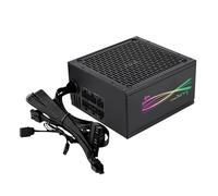 Aerocool LUXPRORGB1000M, Alimentation Semi-Modulaire RGB 1000W, 80Plus Gold +90%, Condensateurs Japonais, Ventilateur FDB 14cm APFC, ATX 3.0 et PCIe 5.0, Compatible ARGB, Garantie 5 Ans, Noir