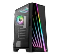 Boitier Moyen Tour ATX AeroCool Mirage V2 RGB avec panneau vitré (Noir)
